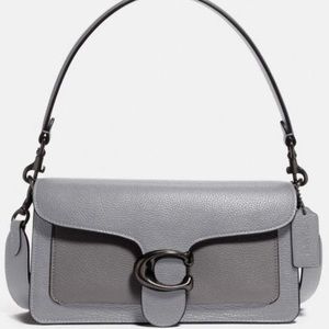 COACH Tabby Shoulder Bag 26 Colorblock 76105 Gray